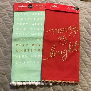 2 Tea Towels from style life